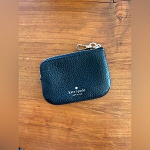 Kate Spade Rosie Pebbled Leather Black Coin Purse